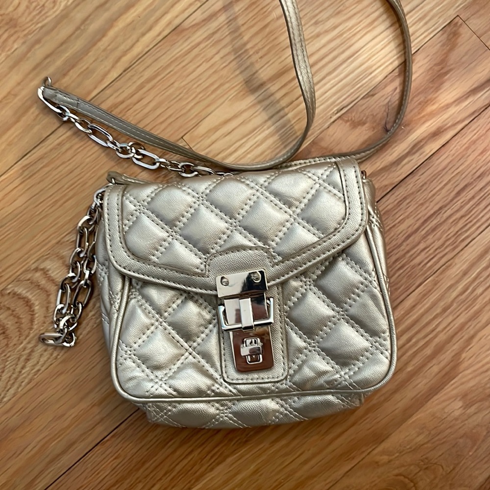 Banana Republic Gold Crossbody Bag